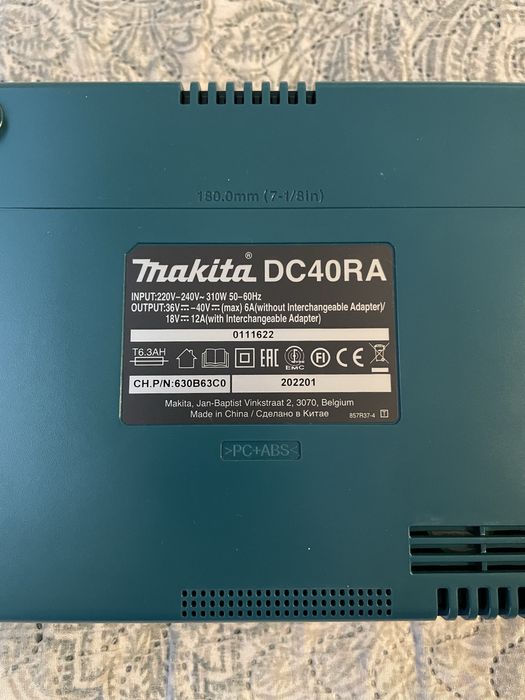 зарядно макита makita dc40ra