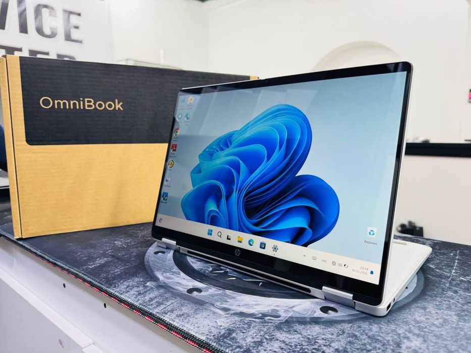 Продам HP OMNIBOOK FLIP 5 360*, как новый, еще на гарнтии!