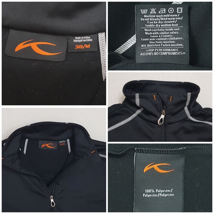 Bluza termica Kjus Baselayer schi cu fermoar scurt, nr 38 sau M (lady)