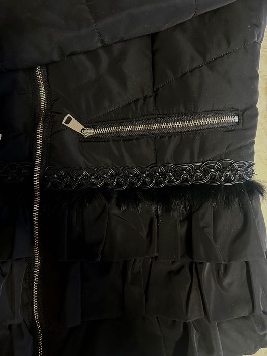 Дамско яке в естествен пух