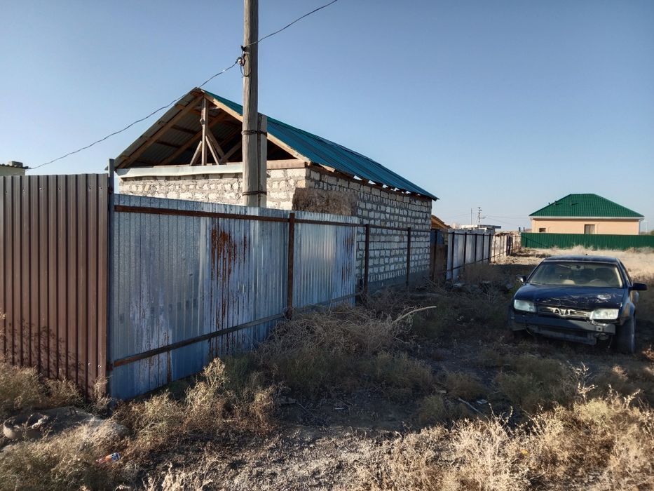 Времянка екеу, биреуи жанадан салынган