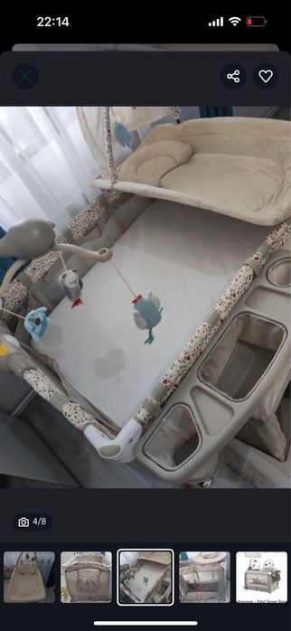 Patut bebe cu saltea de cocos inclusa