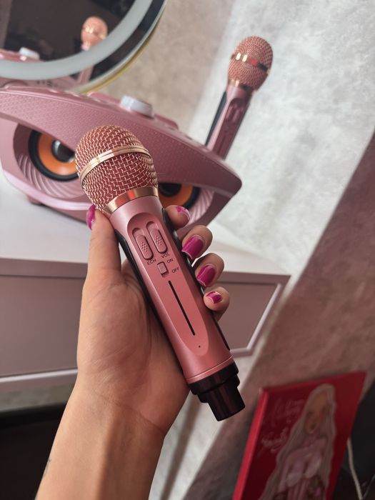 Микрафоны караоке с калонкой