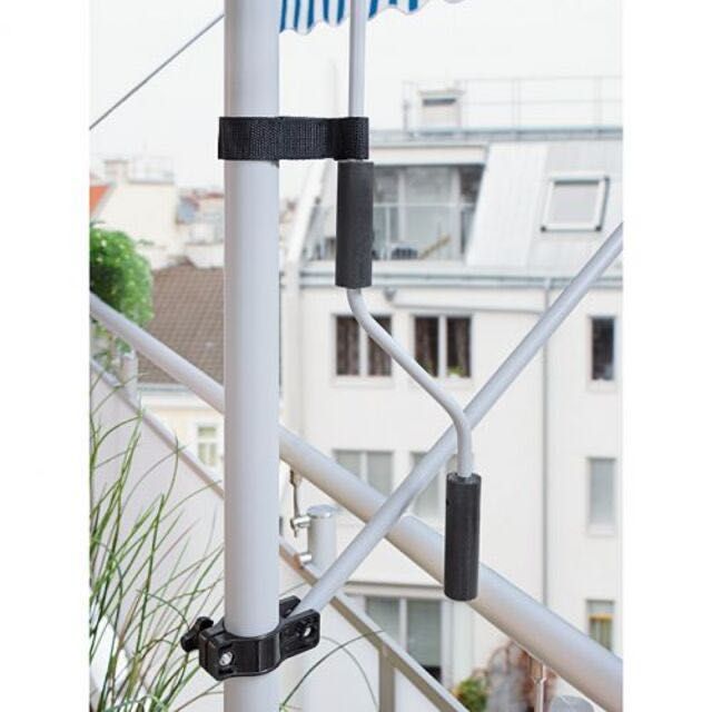 Тента с горно и долно закрепване SunFun BlueWhite 300, чисто нова