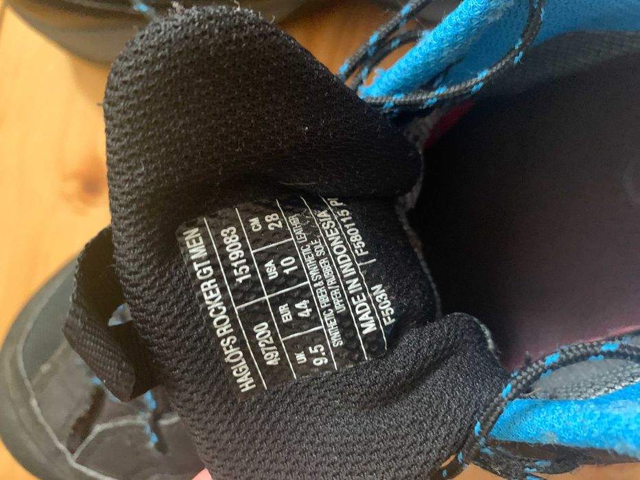 ЛОТ 3бр обувки The North Face Salomon Xa Pro 3D Haglofs GTX 43-44/28