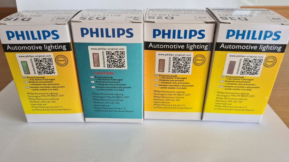 Ксенон D1S D2S D3S D4SPhilips..