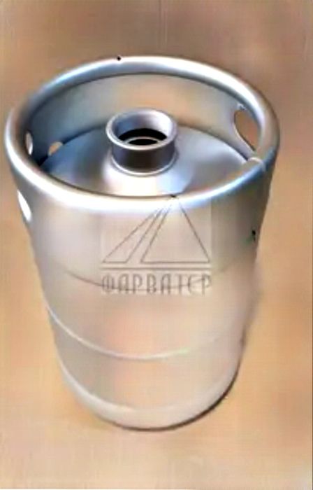 Продаётся пивная кега из нержавеющей стали.