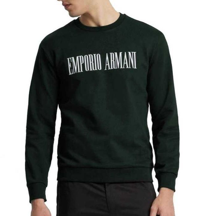 Emporio Armani мъжка зелена блуза фланела размер L