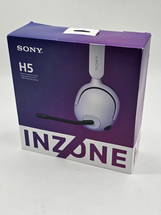 Casti Gaming Wireless SONY INZONE H5 WH-G500W, 7.1, PC/PS5, alb