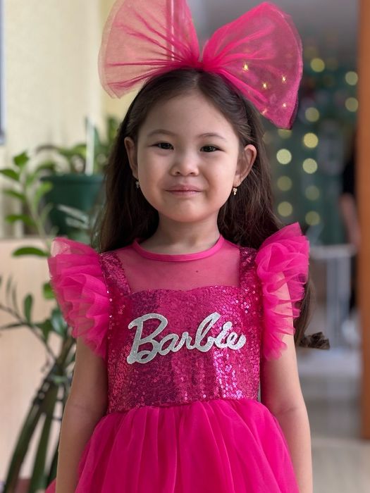 Прокат платья Барби, розовое платье прокат