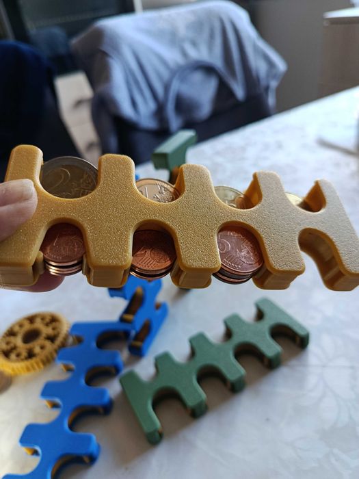 Органайзер за Евро Монети