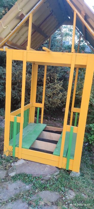 Беседка детская с песочницей