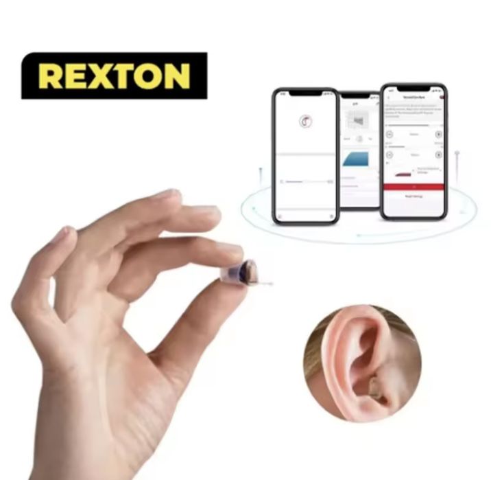 Слухов апарат CIC Rexton + подарък батерии