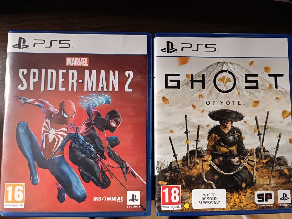 Продавам Ghost of yotei и Spiderman 2