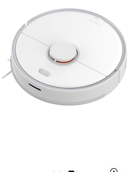 Robot de aspirare Roborock Cleaner S5 MAX, WiFi, 58W, Aspirator si mop, Smart top-up, Navigare LiDar, setare bariere virtuale, zone no mop, Alb