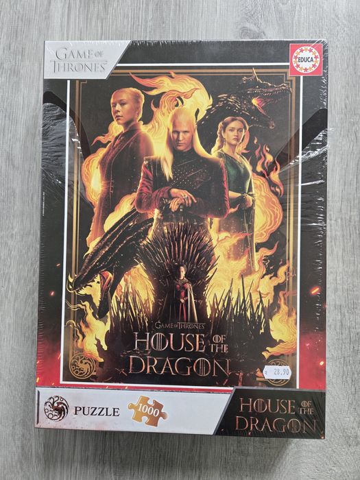 Нов пъзел 1000 части - "Домът на дракона"