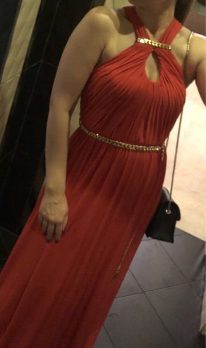 Дълга черна рокля Guess by Marciano