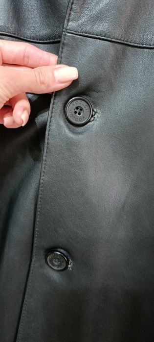 Кожанный пиджак куртка