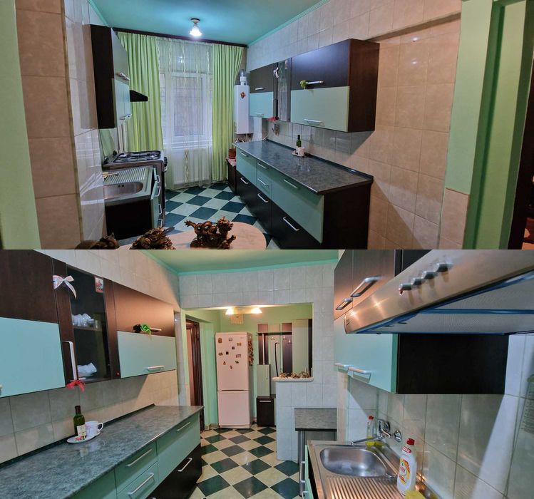 Apartament complet mobilat si utilat, două camere, semidecomandat, etaj 1, zona Gară