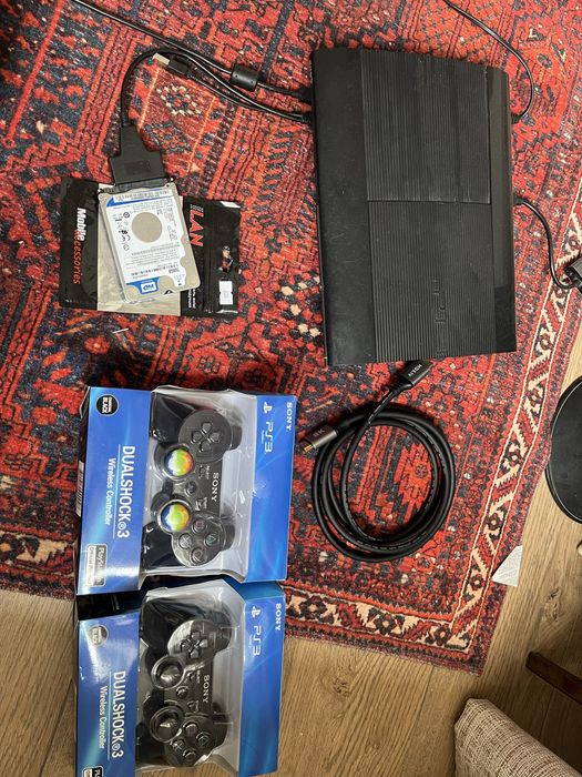 Ps3 super slim 320 gb 25+ игр прошита