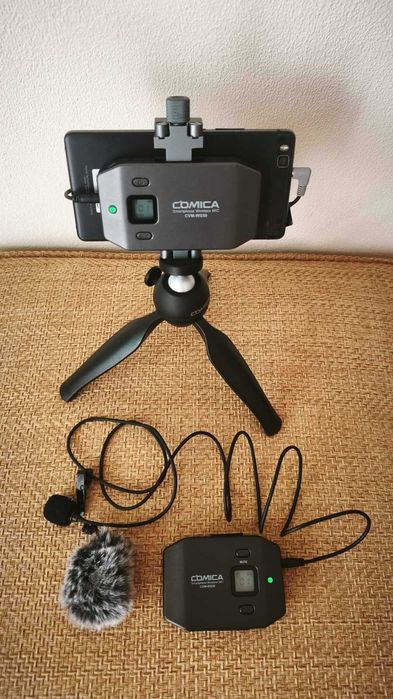 UHF Микрофон Comica CVM-WS50 (комплект)