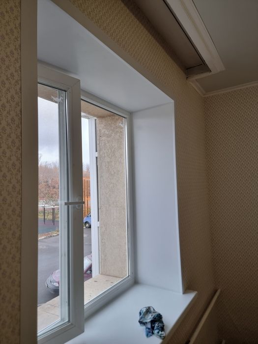 Окна откосы подоконник сетки балконы