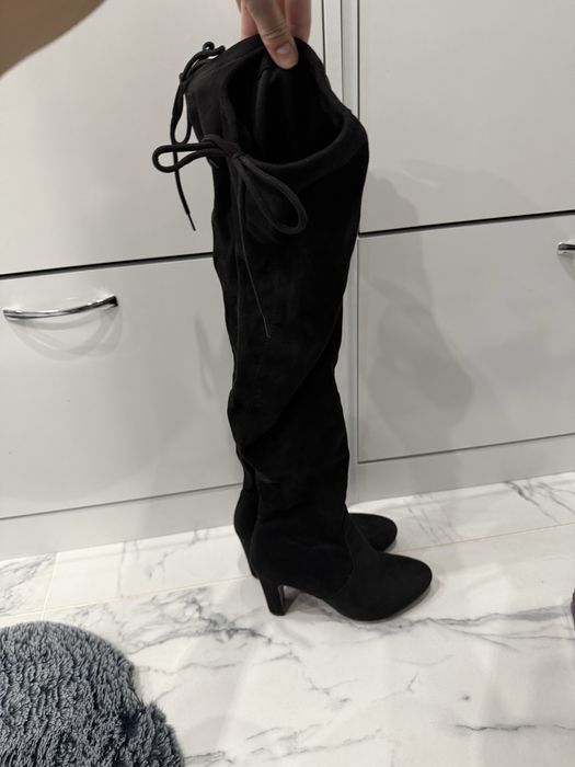 Дамски дълги ботуши 40