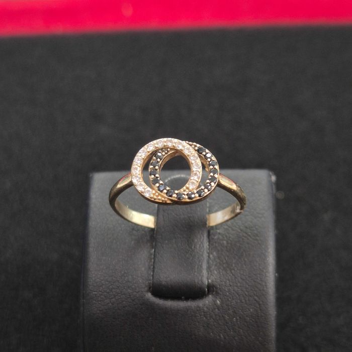 ( B32344.1 / Ag28 Doi Baieti ) Inel Aur 14K - 2.14 grame / 740 lei