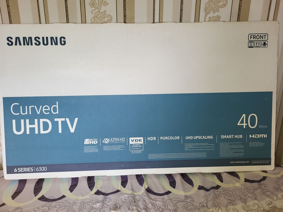 Телевизор Samsung, экран 102 см.