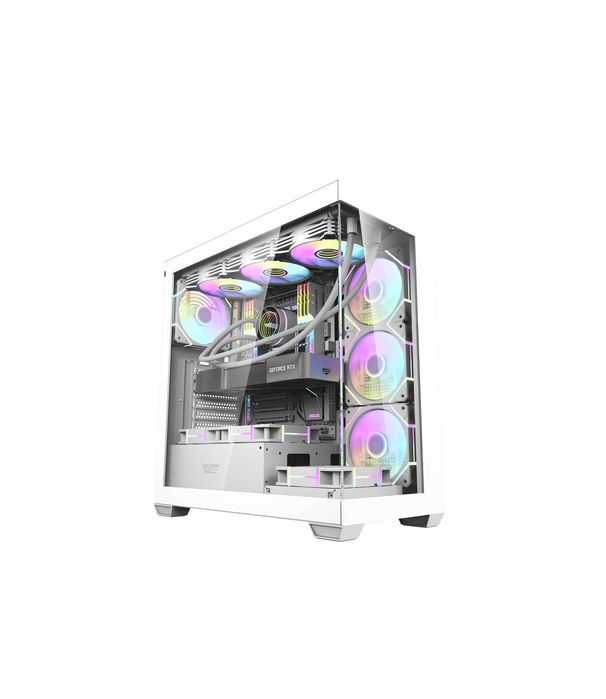 ' Корпус для ПК darkFlash DS900 WHITE (ATX, Без вентиляторов)