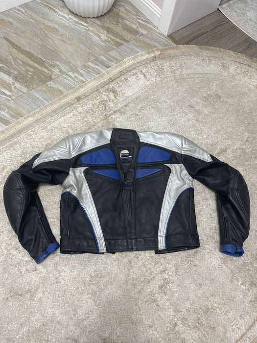 Мотокуртка кожанная