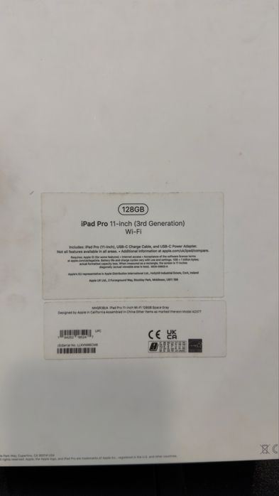 iPad Pro 11 M1 128GB Gray