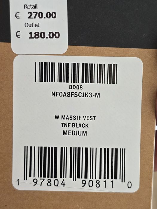 Vesta dama The North Face Massif puf 700!
