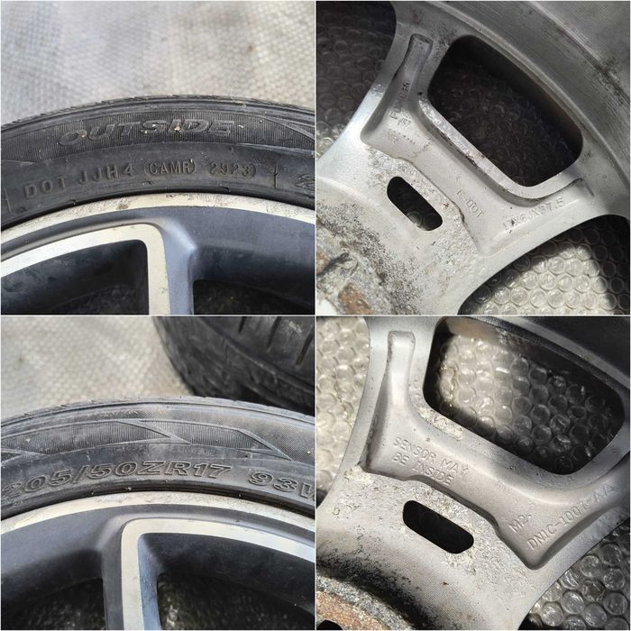 Set 3 Jante Aliaj R17 4x108 Ford EcoSport / Model 5 Spițe Y-Spoke / Cod OEM DN1C-1007-AA (12A)