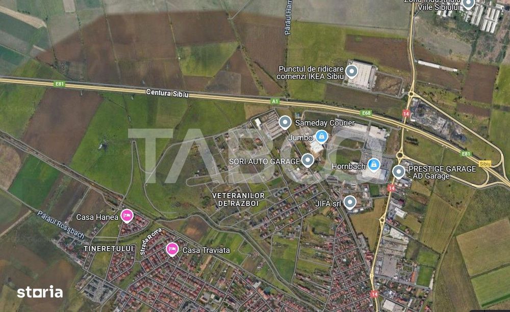 De vanzare teren intravilan 6500 mp pretabil pentru investitie sigura