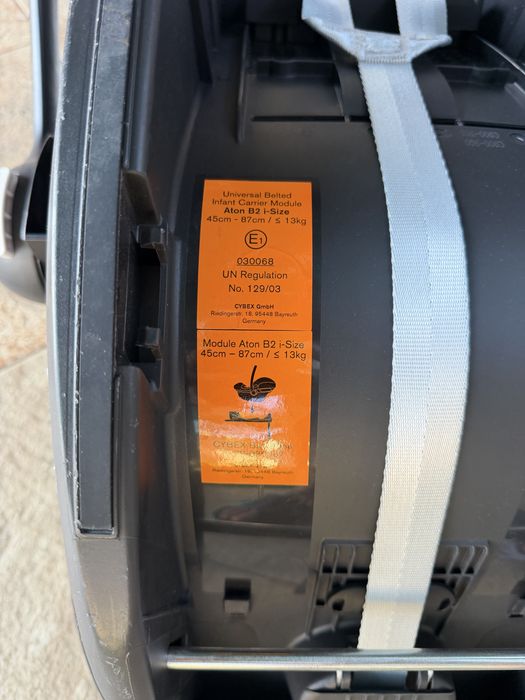 Кошница за кола CYBEX Aton B2 i-Size – използвана, в отлично състояние