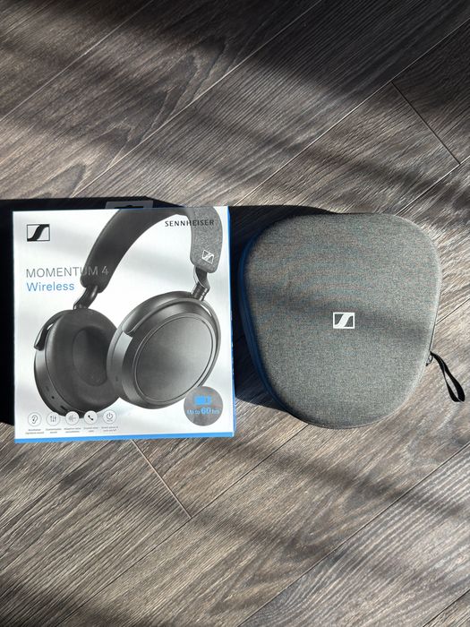 Sennheiser Momentum 4 – Като нови, 16 м. гаранция + пълен комплект