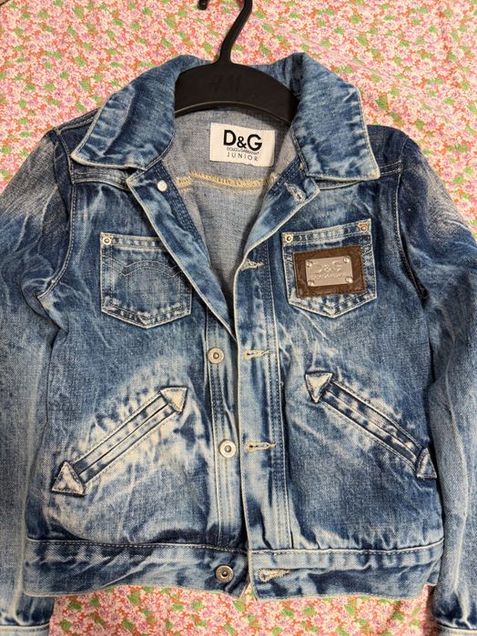Дънково детско яке Dolce Gabbana junior оригинал