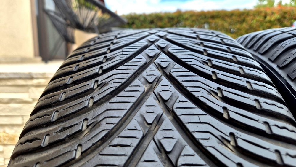 4 jante 5×108 R16 originale Ford cu anvelope profil 6 mm M+S an 2021
