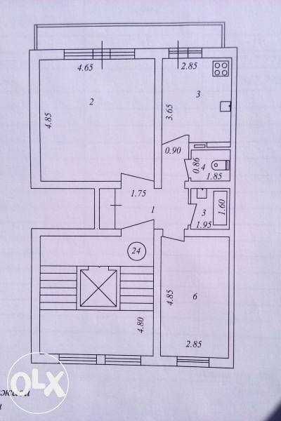 Продается 2 ком. квартира метро Ойбек