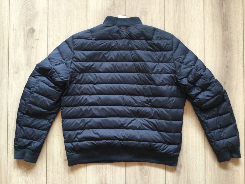 НОВО тъмно синьо пухено яке бомбър POLO RALPH LAUREN размер L от САЩ