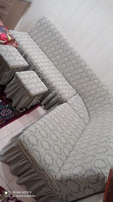 Чехол уголок  диван кресла  жакард