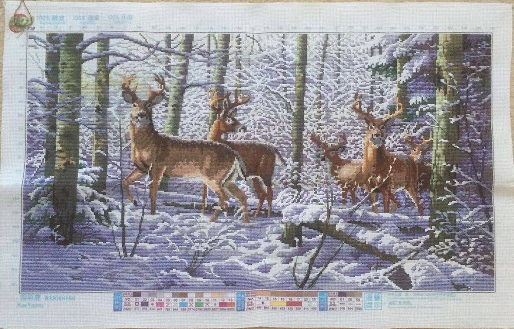 Продаю картину вышивка с крестиком