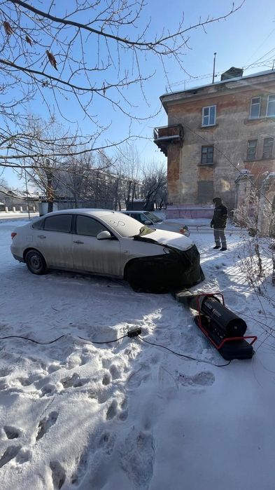 Отогрев авто недорого