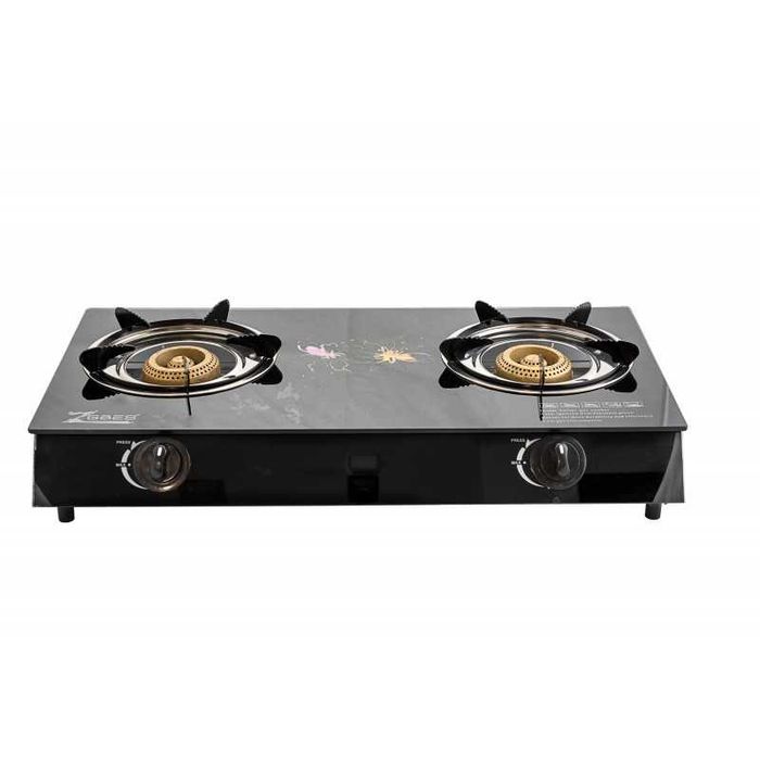 Aragaz plita sticla un 1 ochi / 2 doua ochiuri alimentare GPL Butelie