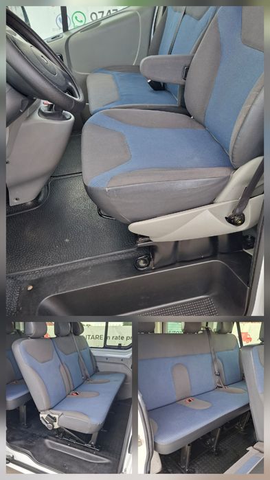 Opel Vivaro Renault  Trafiv 2012 9 loc 2.0 cdti  E5114 cp 264197km clima  2 usi laterale Rate Factură Garantie
