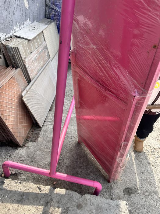 Зеркало , рейлы розовый