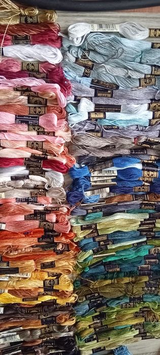 Конци ДМС, Мулине, Bella, Ljubica, Коприна, котон кроше,мохер