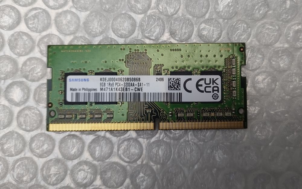 Ram 8gb ddr4 samsung