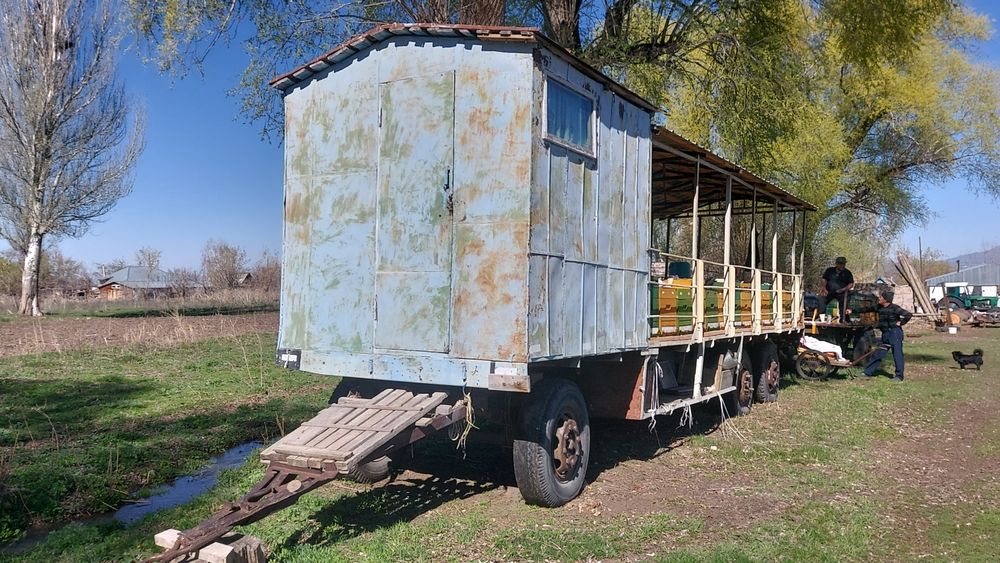 Пчелоприцеп на 30 семй